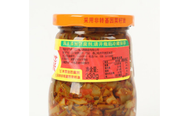 川南豇豆下飯菜 廠家直銷 整件批發(fā) 330g*12瓶炒出來的下飯菜