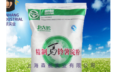 北大荒馬鈴薯淀粉 生粉淀粉25KG 食品級 食用土豆淀粉 量大從優(yōu)