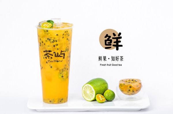 嶼藍(lán)灣鮮果茶舍得用好料，當(dāng)然出好茶